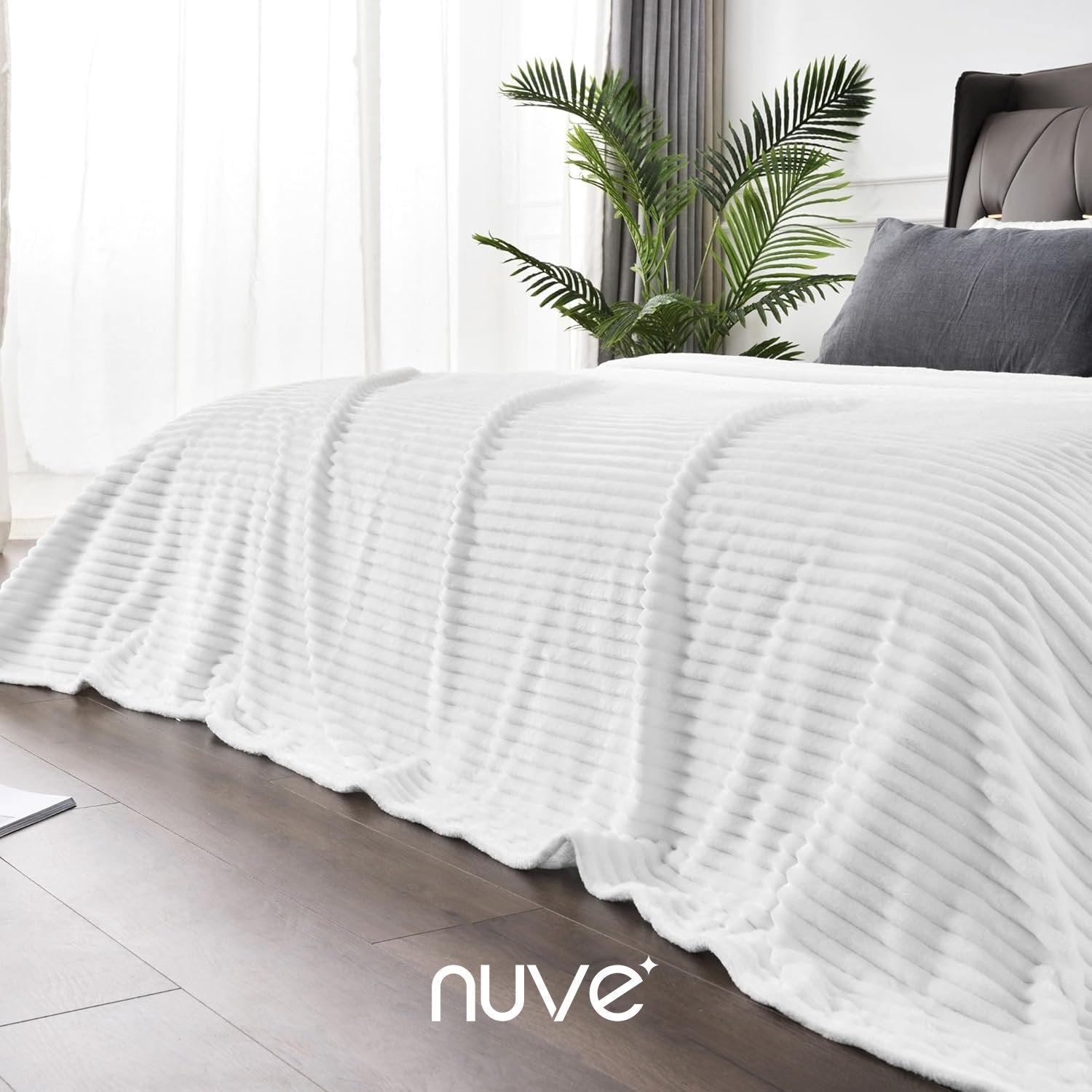 Cobija Acanalada Blanca